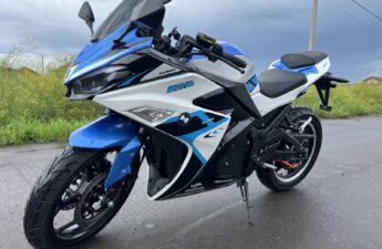 Электромотоцикл BGM драйв без вреда для природы